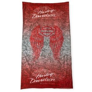 Harley-Davidson Scarf. Red & Grey